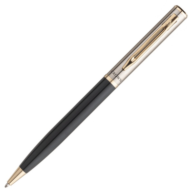 Caneta Esfero Capricci Preta/Prata DI12601Y Crown